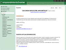 Tablet Screenshot of emprendimiento3varias.wikispaces.com