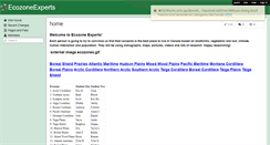 Desktop Screenshot of ecozoneexperts.wikispaces.com
