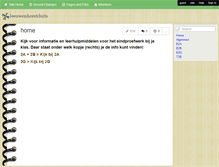 Tablet Screenshot of leeuwenhorstduits.wikispaces.com