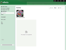 Tablet Screenshot of efledu.wikispaces.com