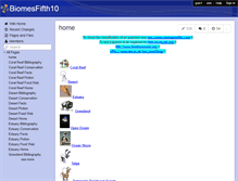 Tablet Screenshot of biomesfifth10.wikispaces.com