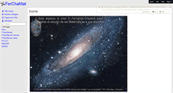Desktop Screenshot of ferchamat.wikispaces.com