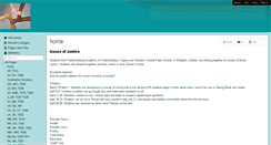 Desktop Screenshot of issuesofjustice.wikispaces.com