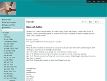 Tablet Screenshot of issuesofjustice.wikispaces.com