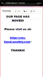 Mobile Screenshot of cms-band.wikispaces.com