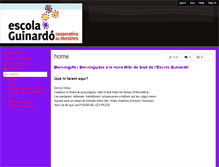 Tablet Screenshot of escolaguinardo.wikispaces.com