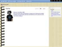 Tablet Screenshot of historybi.wikispaces.com