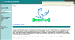 Desktop Screenshot of heronheightshawks.wikispaces.com