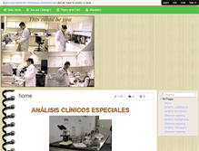 Tablet Screenshot of analisisclinicos.wikispaces.com