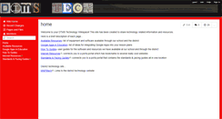 Desktop Screenshot of dtmstech.wikispaces.com