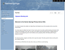 Tablet Screenshot of hanmersprings.wikispaces.com