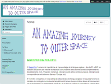 Tablet Screenshot of amazing-journey-outer-space.wikispaces.com