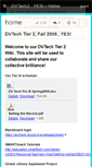 Mobile Screenshot of dvtech2.wikispaces.com
