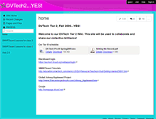 Tablet Screenshot of dvtech2.wikispaces.com