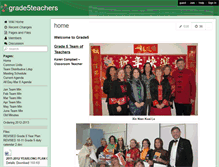 Tablet Screenshot of grade5teachers.wikispaces.com
