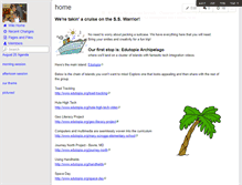Tablet Screenshot of glentech.wikispaces.com