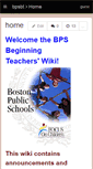 Mobile Screenshot of bpsbt.wikispaces.com