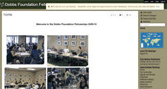 Desktop Screenshot of dobbsfoundationfellowship.wikispaces.com