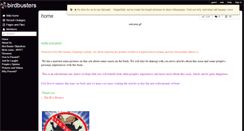 Desktop Screenshot of birdbusters.wikispaces.com