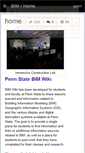 Mobile Screenshot of bim.wikispaces.com