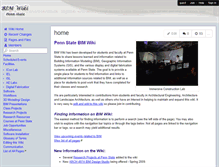 Tablet Screenshot of bim.wikispaces.com