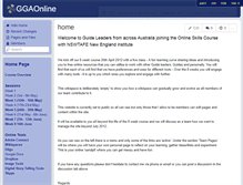 Tablet Screenshot of ggaonline.wikispaces.com