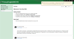 Desktop Screenshot of finneyenglish10bhonors.wikispaces.com