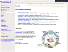 Tablet Screenshot of edufeed.wikispaces.com