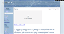 Desktop Screenshot of lalirica.wikispaces.com