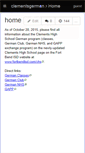 Mobile Screenshot of clementsgerman.wikispaces.com