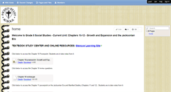 Desktop Screenshot of grade-8-social-studies.wikispaces.com