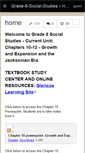 Mobile Screenshot of grade-8-social-studies.wikispaces.com