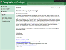 Tablet Screenshot of everybodyhasfeelings.wikispaces.com