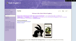Desktop Screenshot of hydeenglish3.wikispaces.com