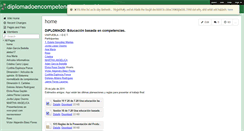Desktop Screenshot of diplomadoencompetenciasunipuebla.wikispaces.com