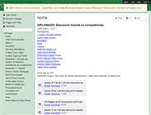 Tablet Screenshot of diplomadoencompetenciasunipuebla.wikispaces.com