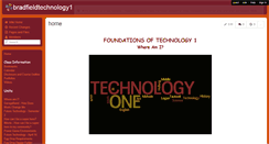 Desktop Screenshot of bradfieldtechnology1.wikispaces.com