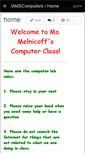 Mobile Screenshot of iamscomputers.wikispaces.com