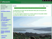 Tablet Screenshot of efisicasoto.wikispaces.com