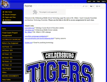 Tablet Screenshot of cmstigertech.wikispaces.com