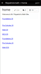 Mobile Screenshot of fitzpatrickmath.wikispaces.com
