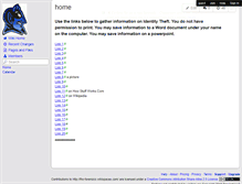 Tablet Screenshot of fhs-forensics.wikispaces.com