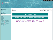 Tablet Screenshot of kafroke.wikispaces.com