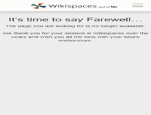 Tablet Screenshot of bhs-nihongo.wikispaces.com