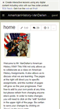 Mobile Screenshot of americanhistory-vandellen.wikispaces.com