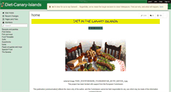 Desktop Screenshot of diet-canary-islands.wikispaces.com