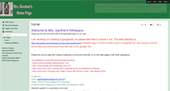 Desktop Screenshot of jgardner14.wikispaces.com