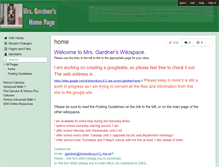 Tablet Screenshot of jgardner14.wikispaces.com