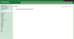 Desktop Screenshot of becarios.wikispaces.com