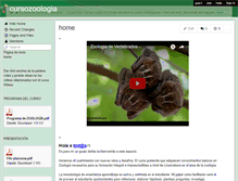 Tablet Screenshot of cursozoologia.wikispaces.com